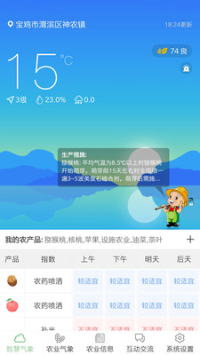 陕西智慧农业气象安卓版 V1.8