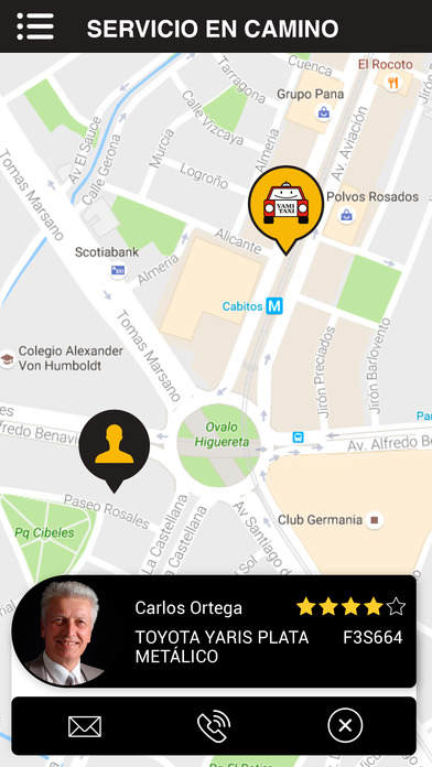 Yami Taxi Pasajero iPhone版 V1.1