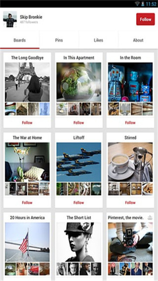 pinterest安卓版 V5.2