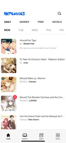 NETCOMICS漫画iphone版 V4.1.6